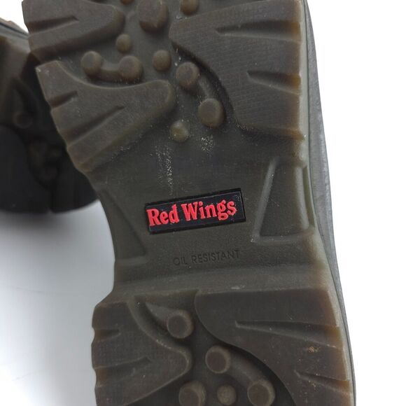 RED WING King Steel Toe Safety Work Shoe Low Top Oxford Brown Leather Workwear main image 10